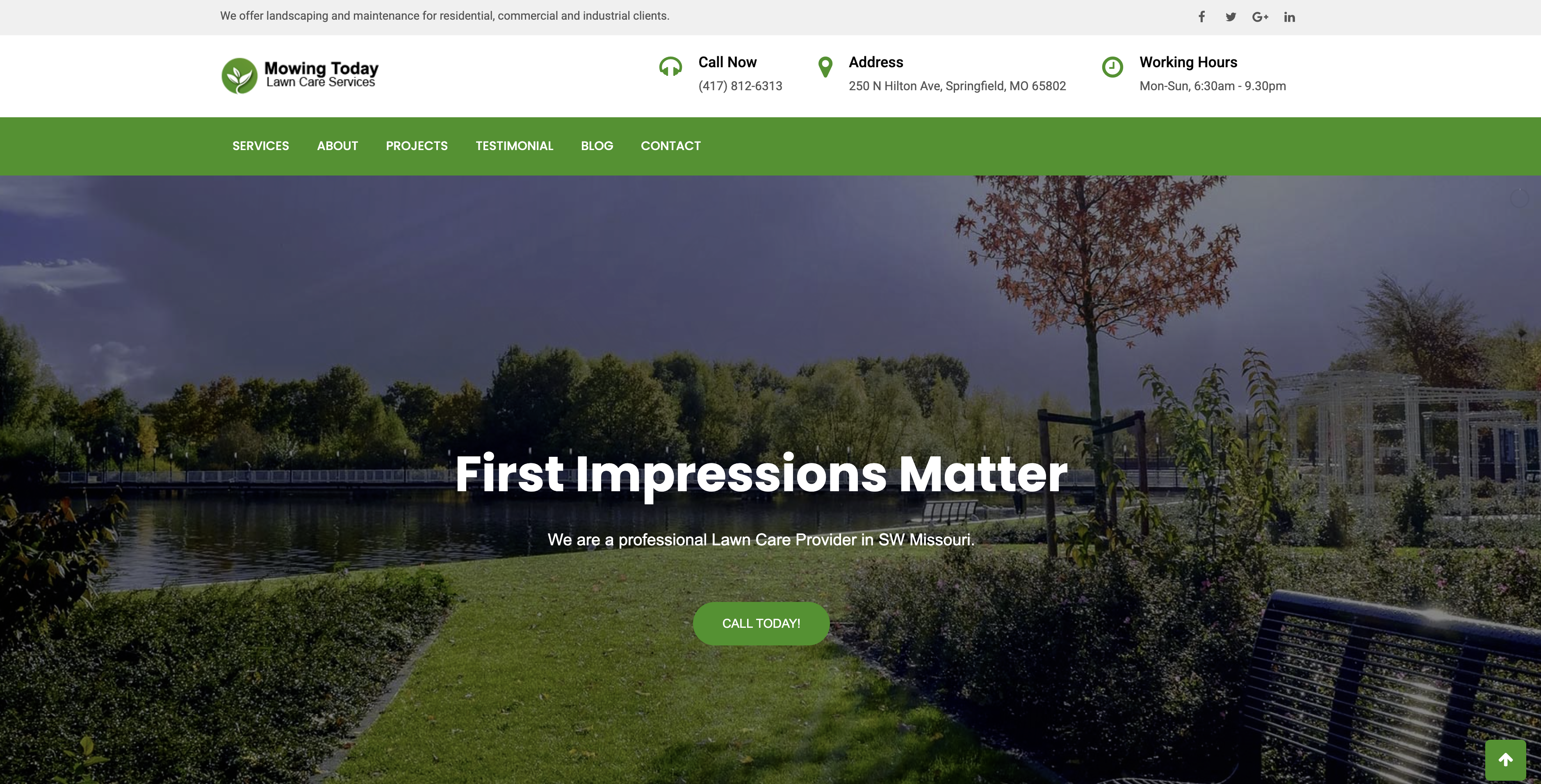 Mowing Today Lawncare Services